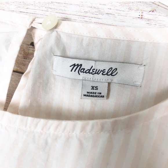 Madewell Bell Sleeve/Ruffle Sleeve Top - Picture 4 of 7